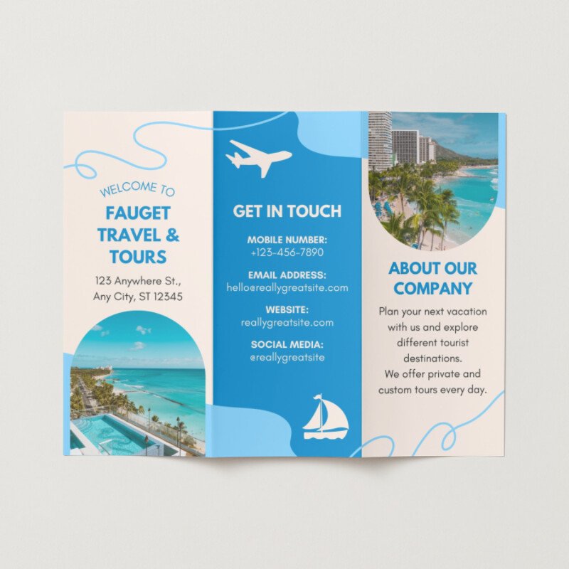 Travel Brochure Examples for Students
