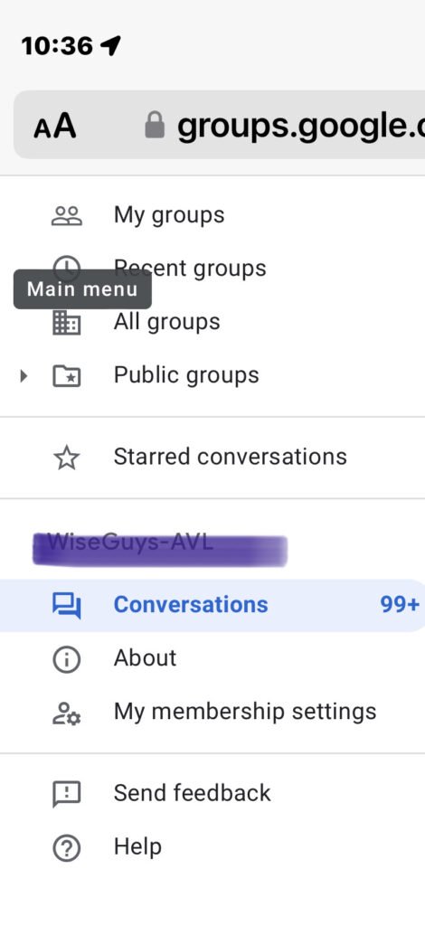 How to Login in Google Groups