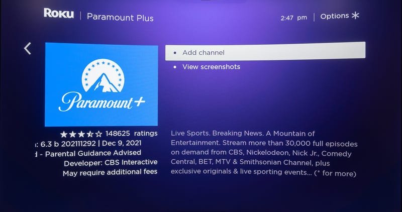 How to Login to Paramount Plus on Roku
