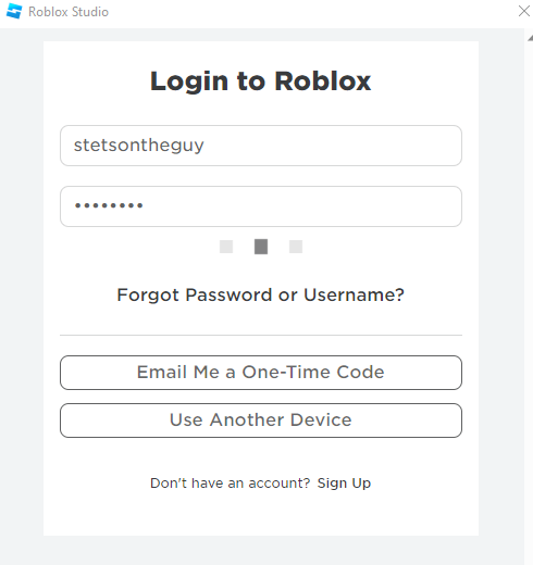 How to Login to Roblox