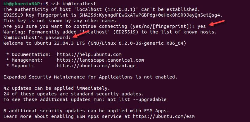How to Login to Ssh