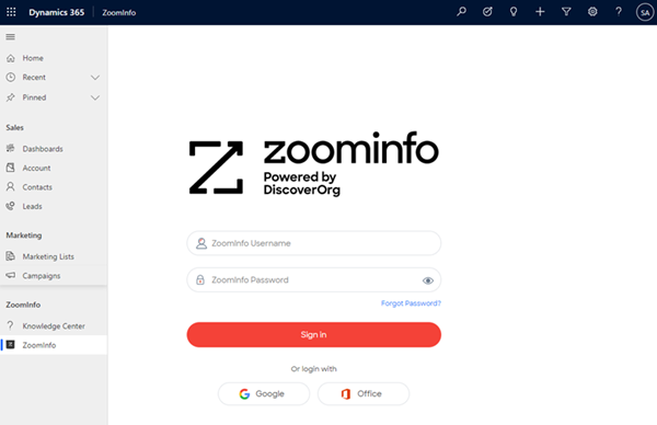 How to Login to Zoominfo