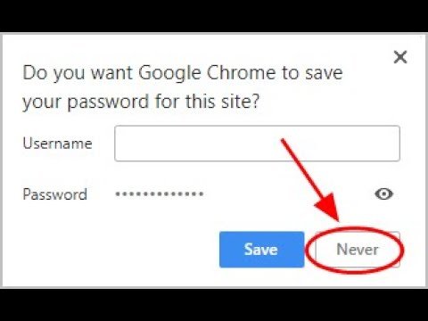 How to Save Login Info on Chrome